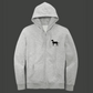 Zip Up Fleece Pocket Hoodie