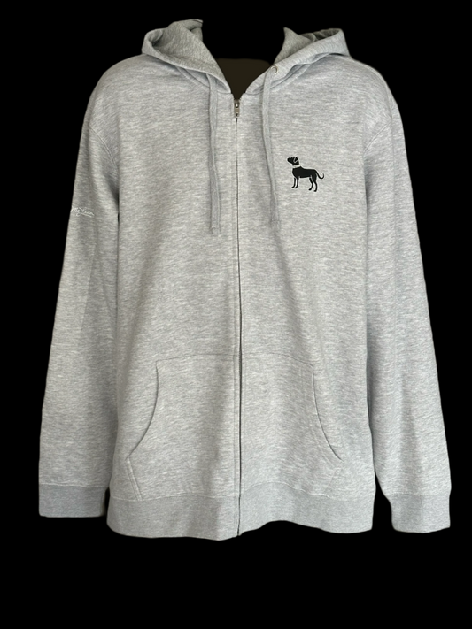 Hugh McLean Alpha Dog Fleece Full Zip Hoodie